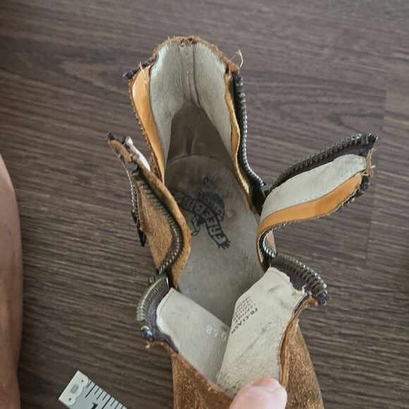 FREEBIRD by Steven Brown Suede “Clash” Ankle Booties sz9 - Picture 8 of 10